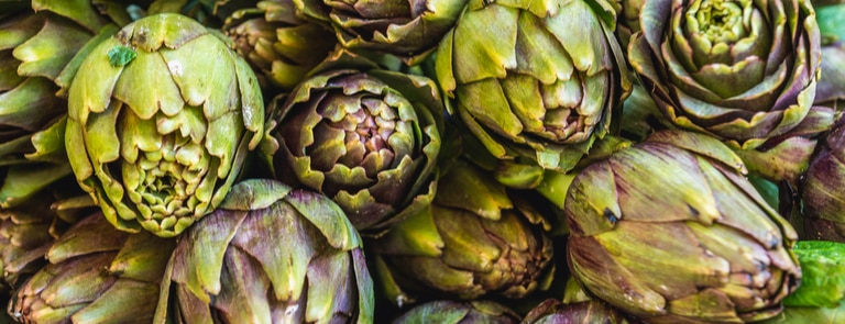 raw fresh artichokes