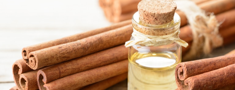 Cinnamon essential oil benefits image