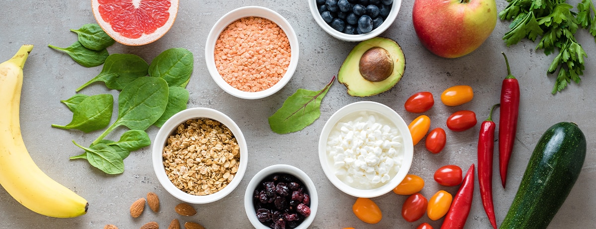 Many containers, with meal prep for healthier eating.