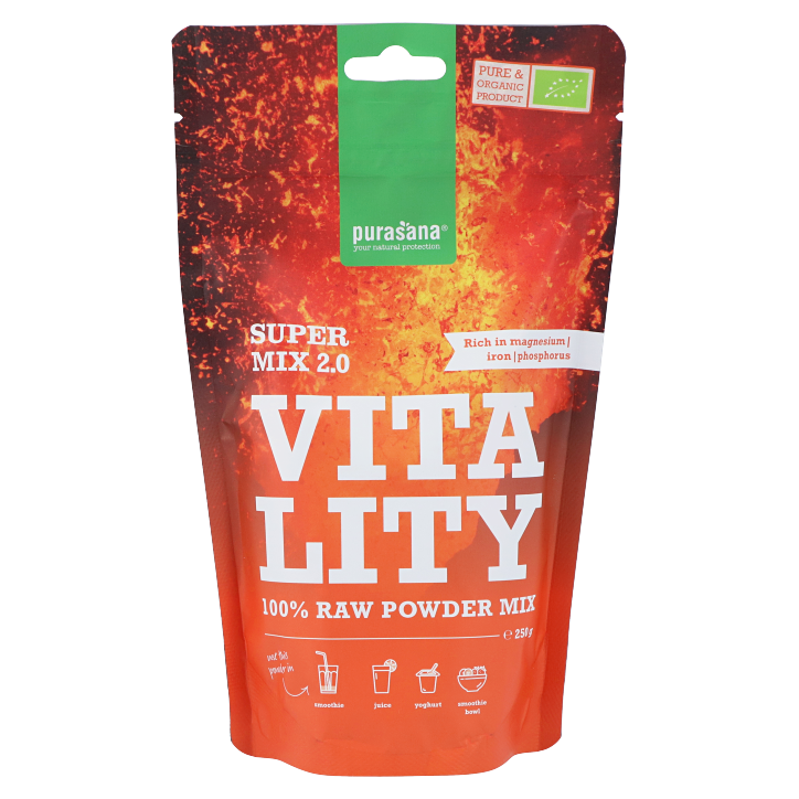 Purasana Vitality Raw Powder Mix Bio