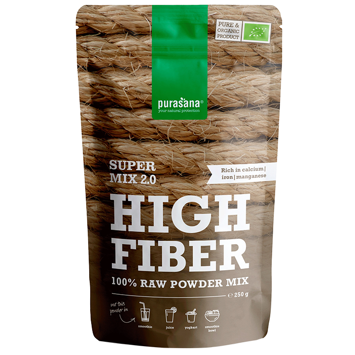 Purasana High Fiber Raw Powder Mix Bio