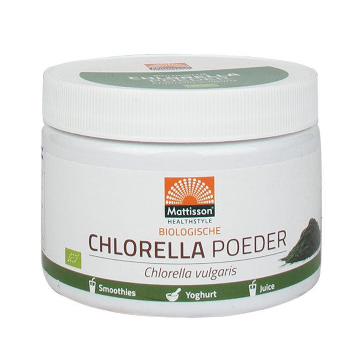  Chlorella Poeder Raw Bio (125gr)