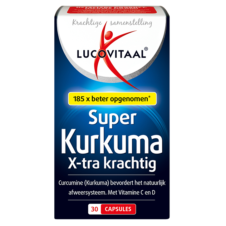  Super Curcumine X-tra Krachtig (30 Capsules)