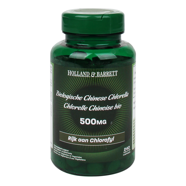 Holland & Barrett Chlorelle chinoise bio 500 mg