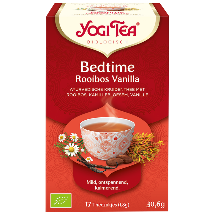 Yogi Tea Bedtime Thé Rooibos Vanille Bio