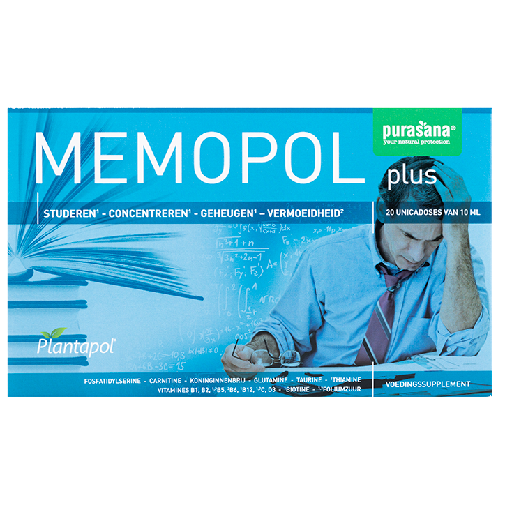 Purasana Memopol Plus - 20 ampoules