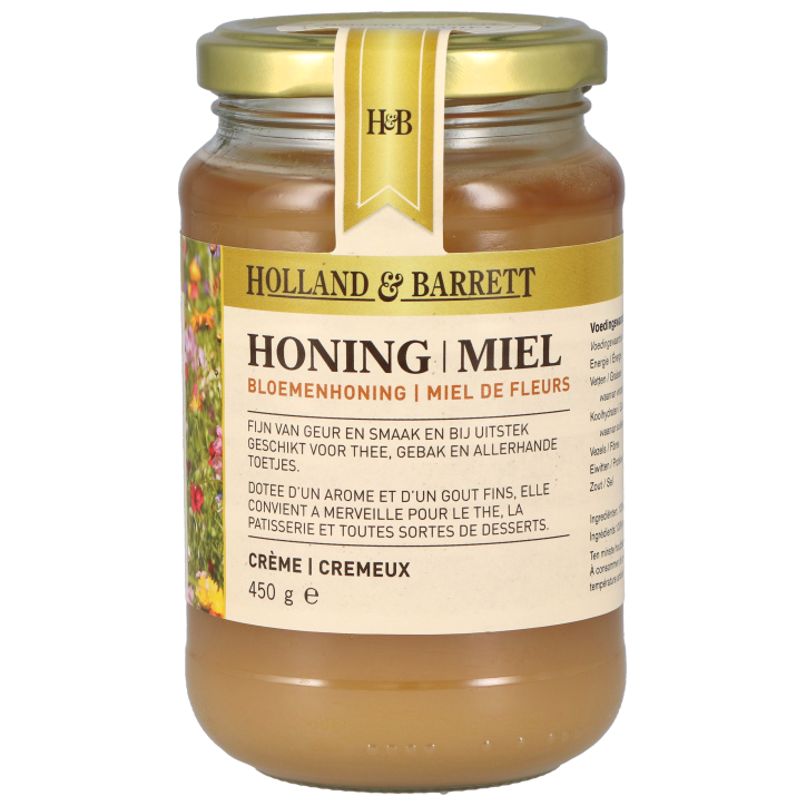 Holland & Barrett Miel de Fleurs Crémeux - 450g