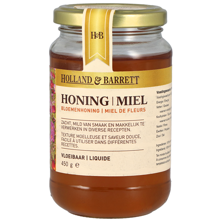 Holland & Barrett Miel de fleurs liquide (450 g)
