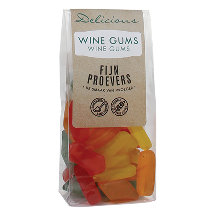 Delicious Wine Gums Sans sucre