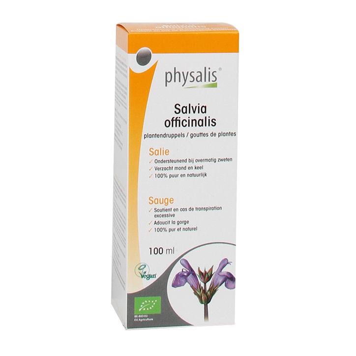 Physalis Sauge Gouttes Bio - 100ml
