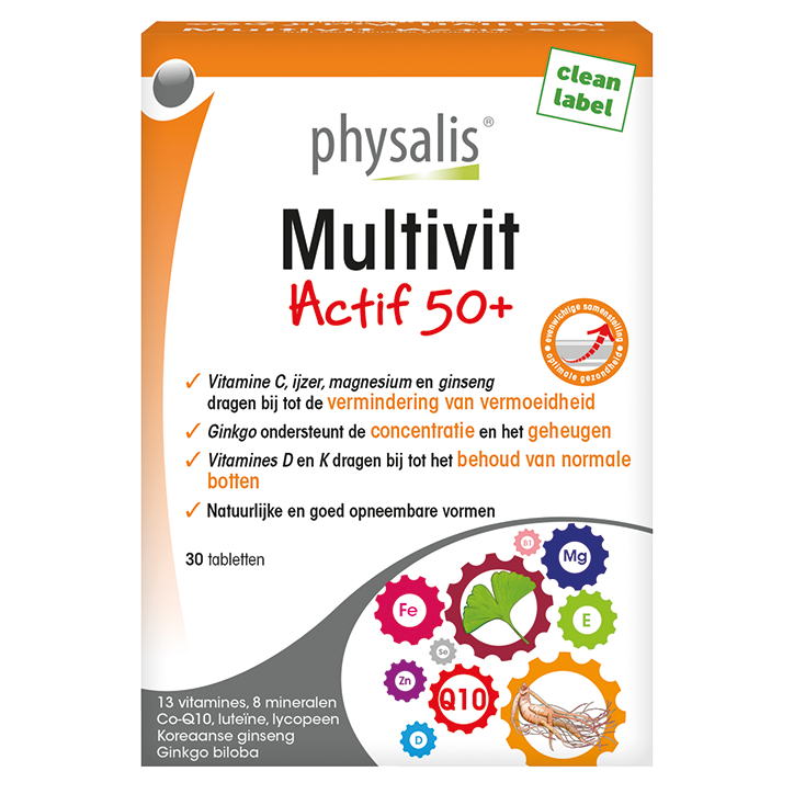 Physalis Multivit Actif 50+