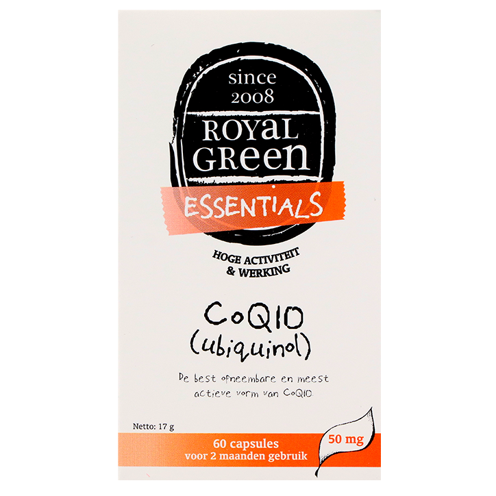 Royal Green Coenzyme Q10 (Ubiquinol) Capsules