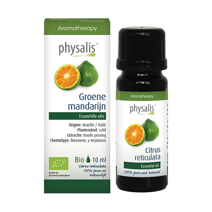  Groene Mandarijn Olie Bio - 10ml