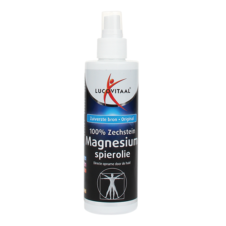  100% Zechtein Magneium Spierolie - 200ml