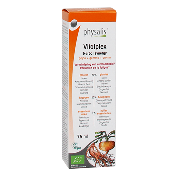 Physalis Synergie à base de plantes Vitalplex Gouttes Bio
