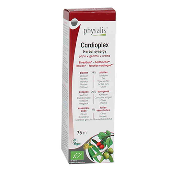 Physalis Synergie à base de plantes Cardioplex Gouttes Bio