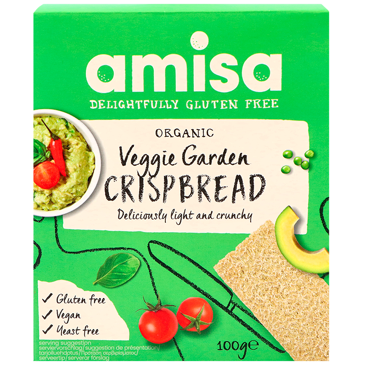 Amisa Crackers de Légumes Bio - 100g