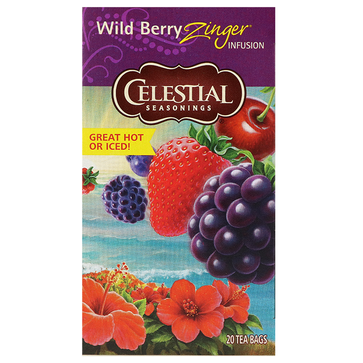 Tisane Celestial Seasonings Wild Berry Zinger (20 sachets)