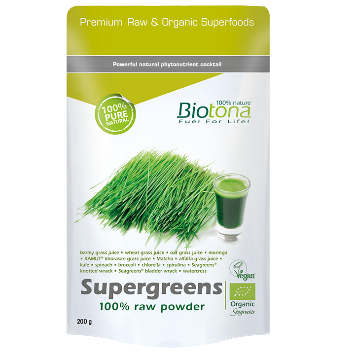 Biotona Supergreens Poeder Bio (200gr)