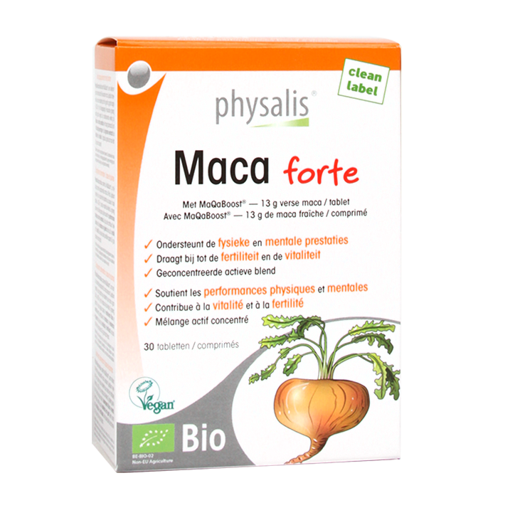  Maca Forte Bio - 30 tabletten