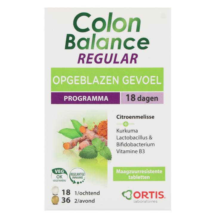 Ortis Colon Balance Sensations de ballonnements