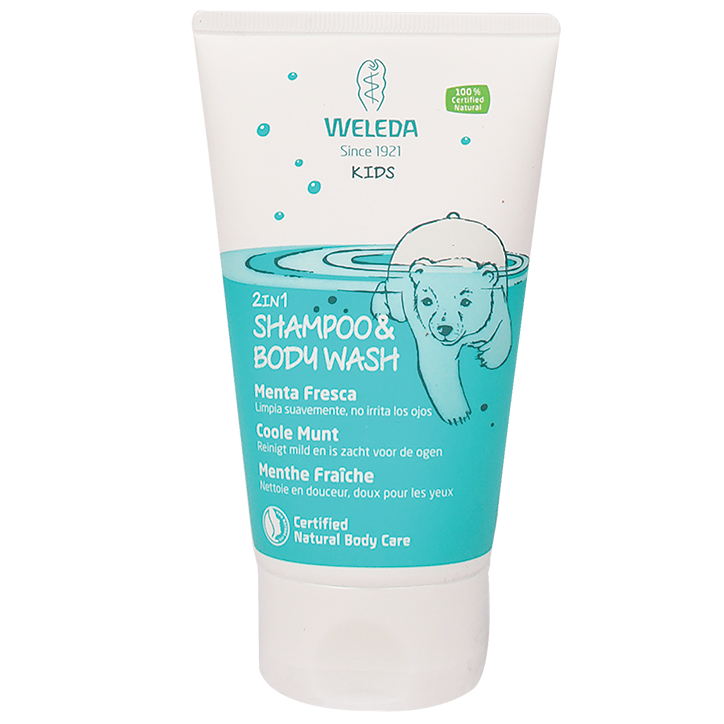 Weleda Crème de Douche 2 en 1 Menthe Fraîche - 150ml