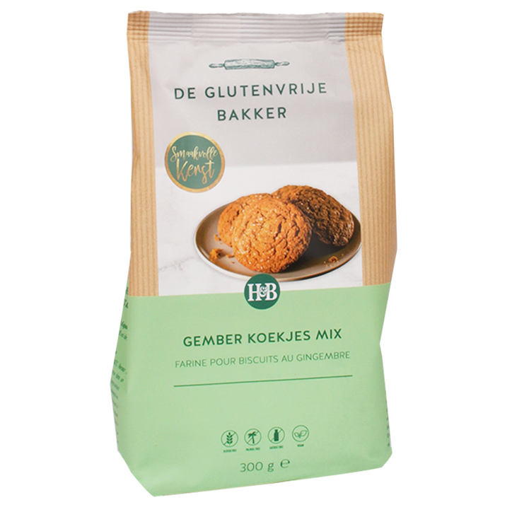 De Glutenvrije Bakker Mix pour cookies gingerbread