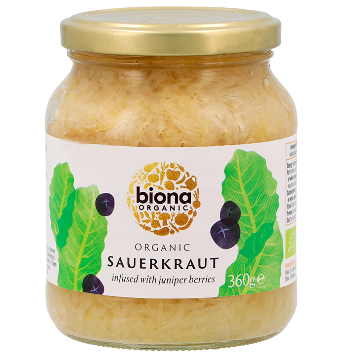 Biona Choucroute aux Baies de Genévrier - 360g