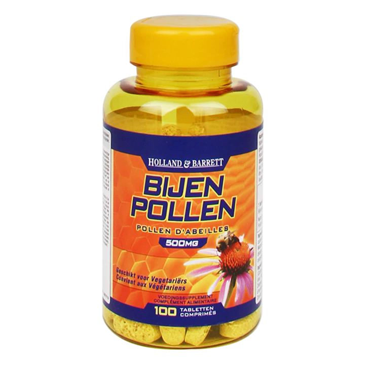 Holland & Barrett Pollen d'abeilles 100 Comprimés 500 mg