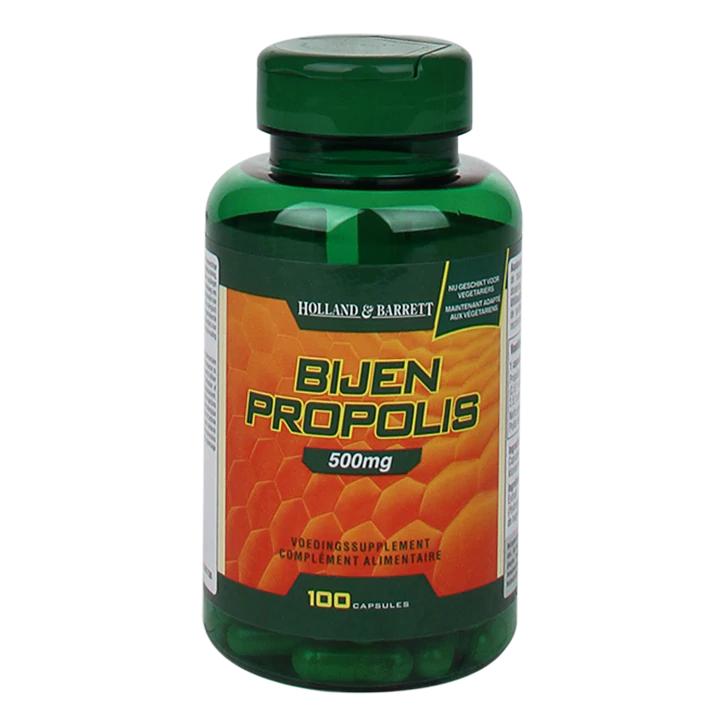 Holland & Barrett Propolis d'abeille 500mg 100 Capsules