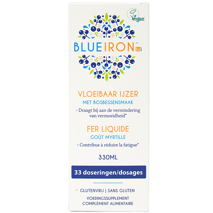 Blue Iron Vloeibaar IJzer (330ml)