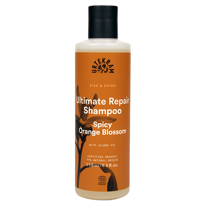 Urtekram Rise & Shine Ultimate Repair Shampoo Spicy Orange Blossom (250ml)