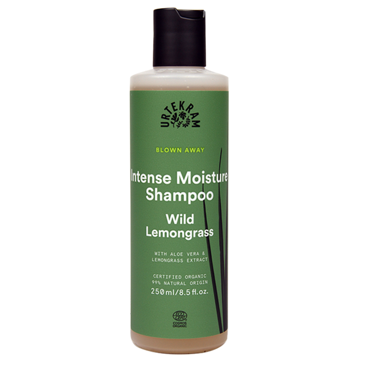 Urtekram Blown Away Intense Moisture Shampoo Wild Lemongrass (250ml)