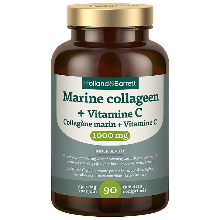 Holland & Barrett Collagène Marin 1000mg + Vitamine C - 90 comprimés