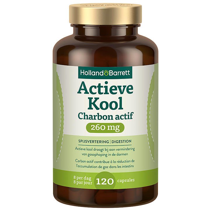 Holland & Barrett Charbon Actif 260mg - 120 capsules