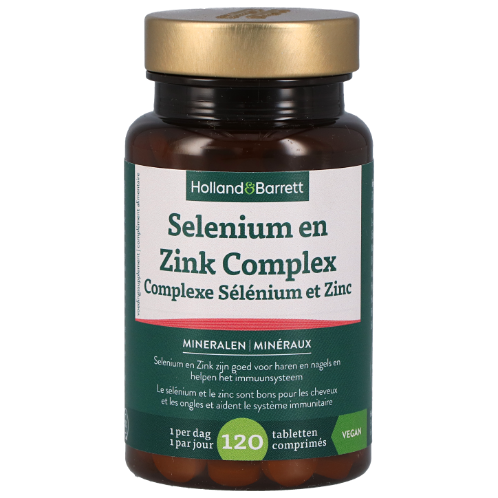    Selenium en Zink Complex - 120 tabletten