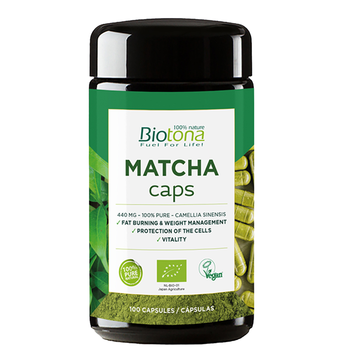 Biotona Matcha Caps - 100 Capsules