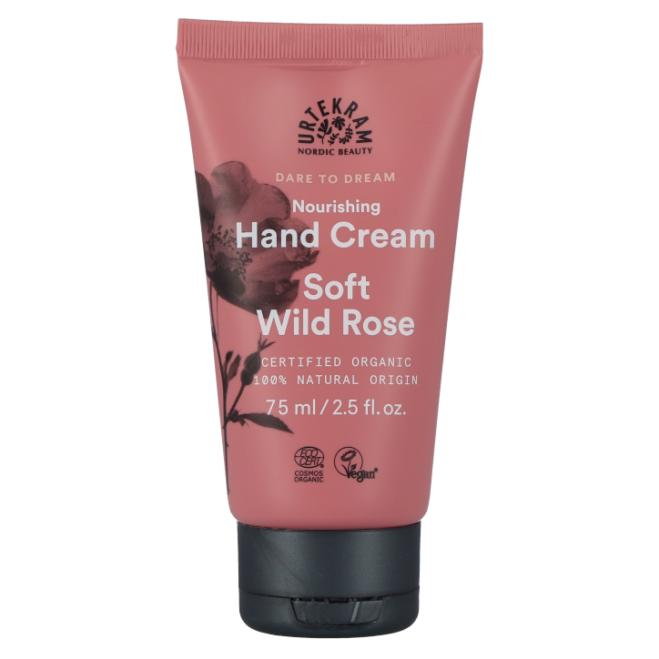 Urtekram Crème pour les mains Soft Wild Rose (75 ml)