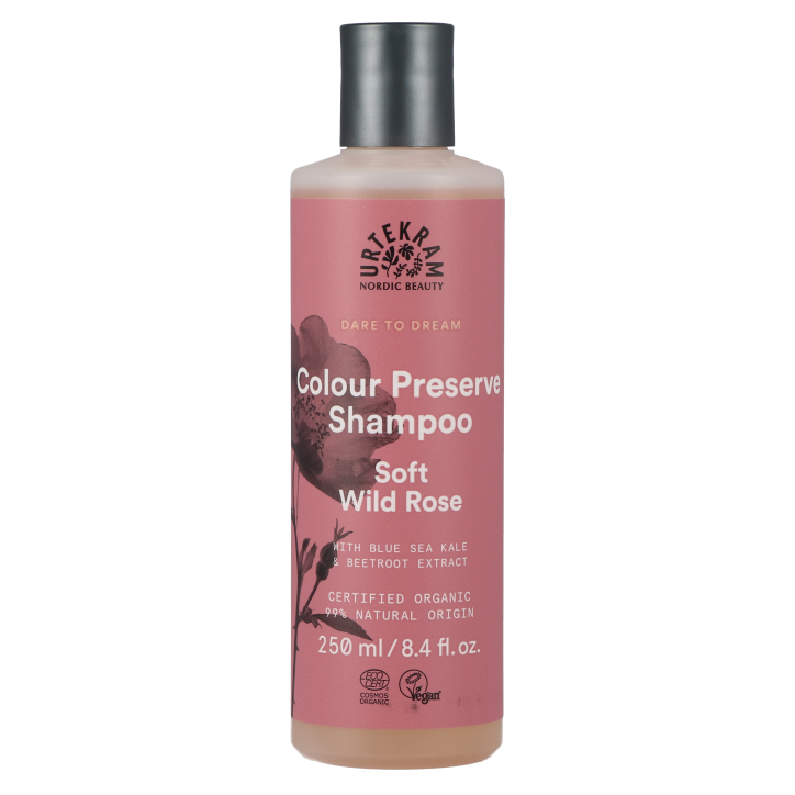 Urtekram Shampooing protecteur de couleur Soft Wild Rose (250 ml)
