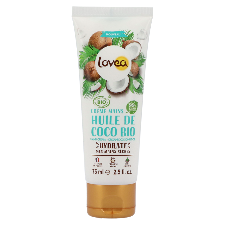 Lovea Crème Mains Huile de Coco - 75ml