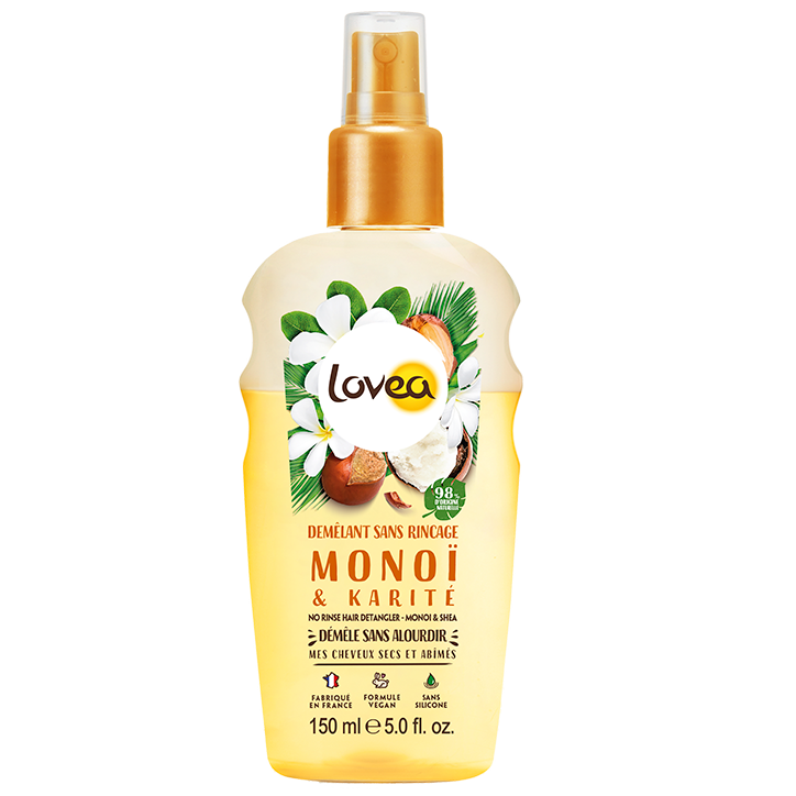 Lovea Demélant Sans Rincage Monoï et Karité - 150ml