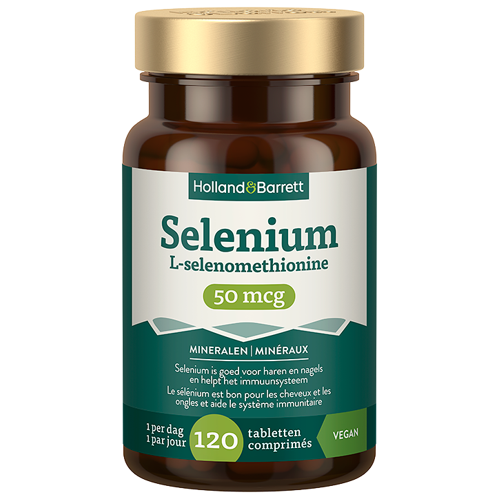    Selenium 50mcg - 120 tabletten