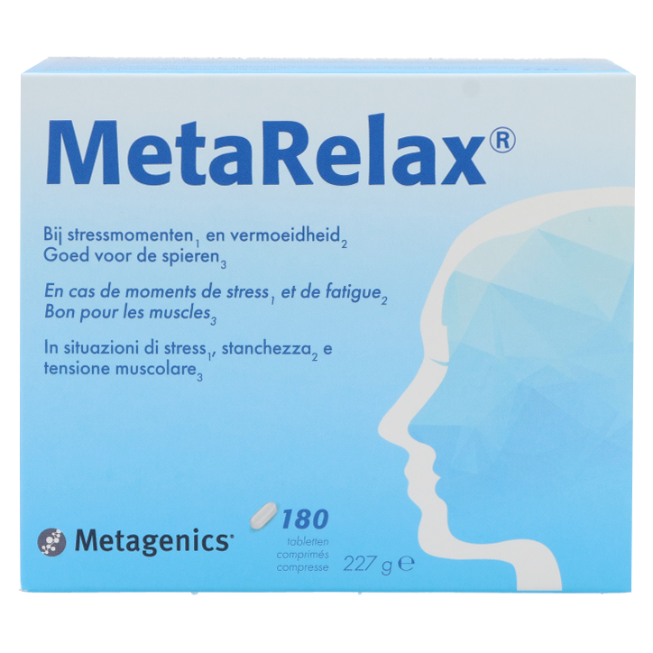 Metagenic MetaRelax (180 tabletten)