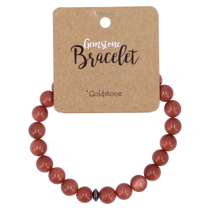 Steengoed bracelet pierre en or