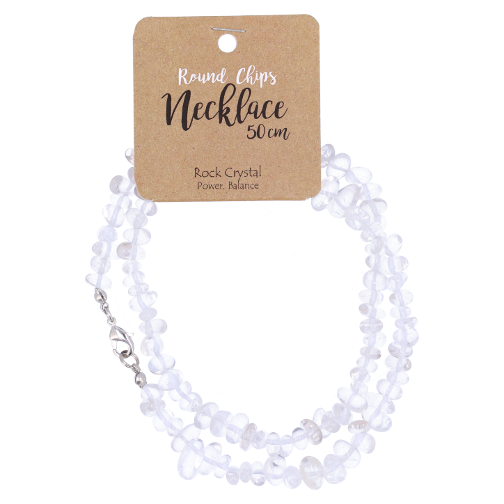 Steengoed Collier Cristal de roche - 50cm
