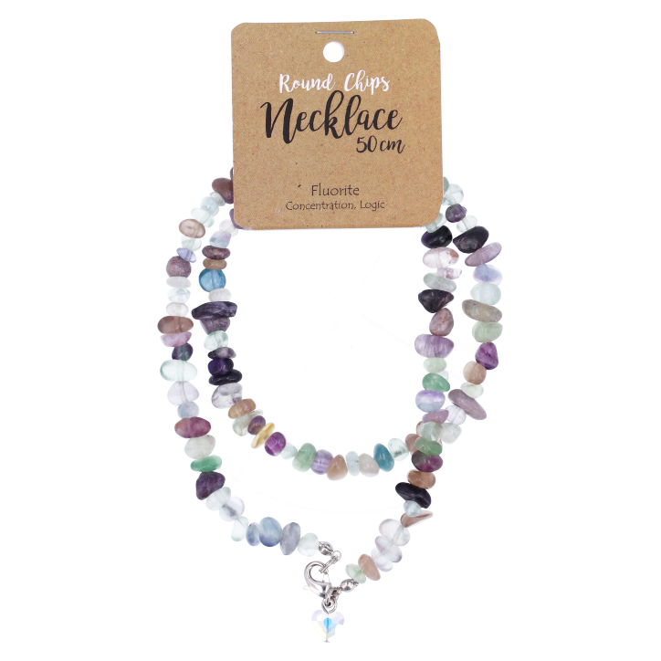 Steengoed Collier Fluorite - 50cm