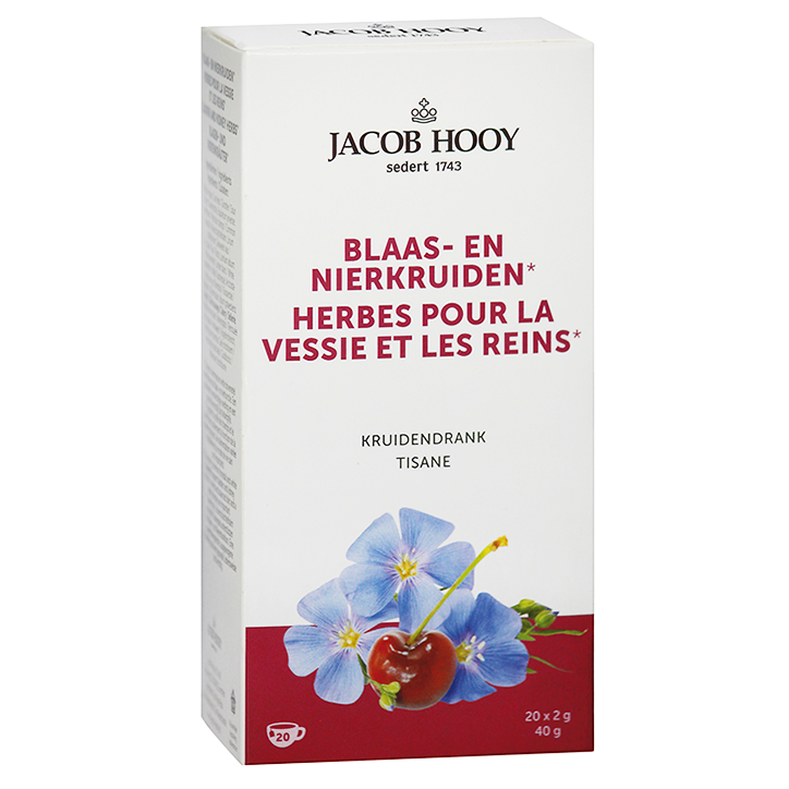 Jacob Hooy Herbes Vessie & Reins Sachets d'infusion