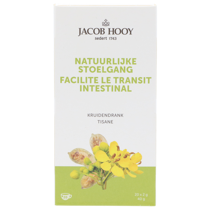 Jacob Hooy Transit intestinal naturel Sachets d'infusion