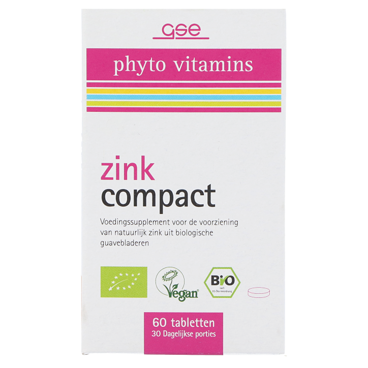 GSE Zink Compact (60 tabletten)