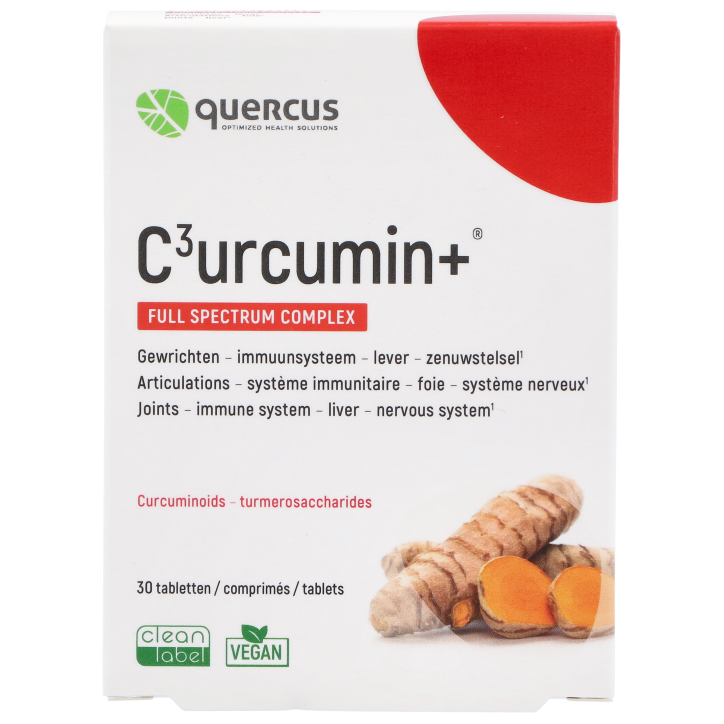 Quercus Curcumin+ Full Spectrum Complex (30 tabletten)